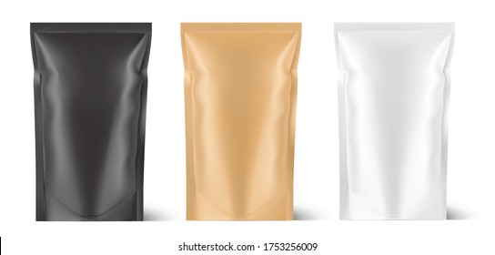 Download Pouch Bag Mockup Isolated On White Stock Vector Royalty Free 1753256009