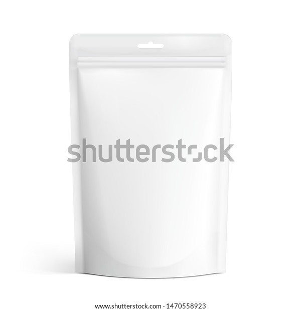 Download Pouch Bag Mockup Isolated On White Stock Vector Royalty Free 1470558923