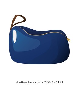 pouch bag, pouch wallet, cosmetic bag vector illustration