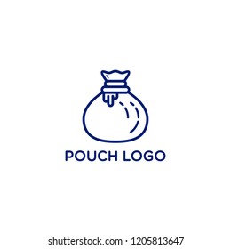 pouch line logo design