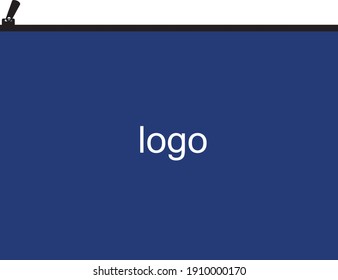 Pouch-shaped design made as a vector image