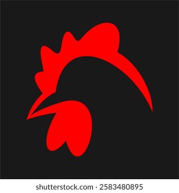 Poultry, chicken logo design, abstract, silhouette, vector, chicken icon, illustration, graphics, food, rooster, symbol, icon, farm, silhouette, animal, bird, art, isolated, background, sign, cock, me