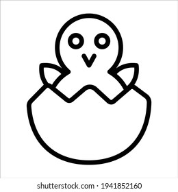 Geflügel, Dünnzeilensymbol für Hühner  