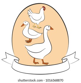 Poultry farm logo