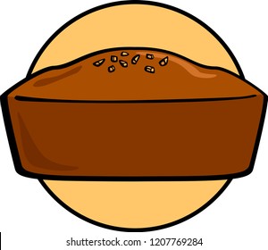 pound cake with chopped walnuts