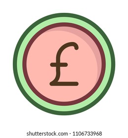 pound cash coin 