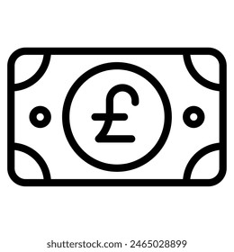 Pound Currency business money illustration