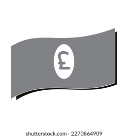 pound currency icon vector illustration symbol design