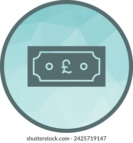Imagen vectorial del icono de moneda. Adecuado para aplicaciones móviles, aplicaciones web y medios de impresión.