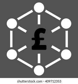 Pound Finance Network vector icon
