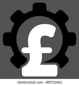 Pound Financial Industry vector icon.