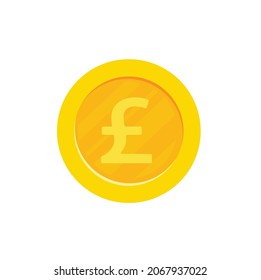 Moneda de oro. ilustración vectorial
