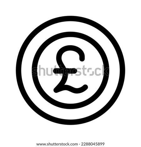 pound icon or logo isolated sign symbol vector illustration - high quality black style vector icons