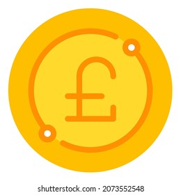pound icon for website, application, printing, document, poster design, etc.