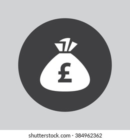 pound money bag