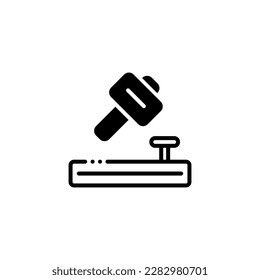 Pound nails and fix materials icons