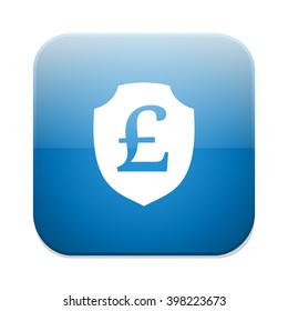 Pound shield icon