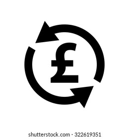 Pound sign icon. gbp symbol. Money concept