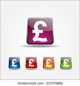 Pound Sign Vector Icon Design