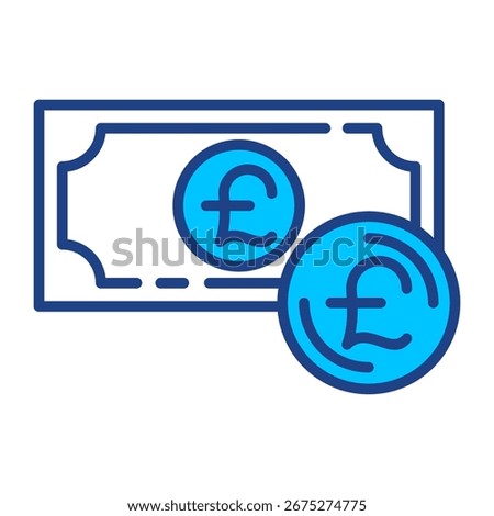 Pound Simple Vector Icon Collection