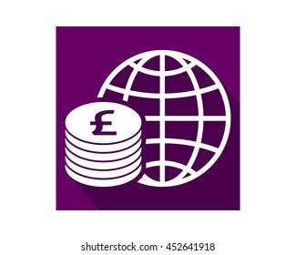 pound sterling currency money price finance bank symbol image icon