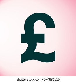 Pound sterling icon.