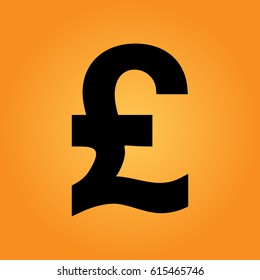 Pound sterling icon.
