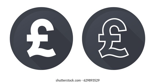 Pound sterling icons