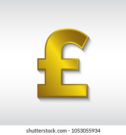 pound sterling money sign vector illustration