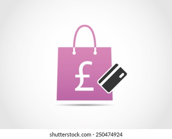 Pound Sterling Shopping Debit Card