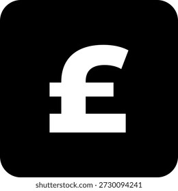 pound sterling vector icon vector