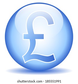 Pound symbol button on white background.