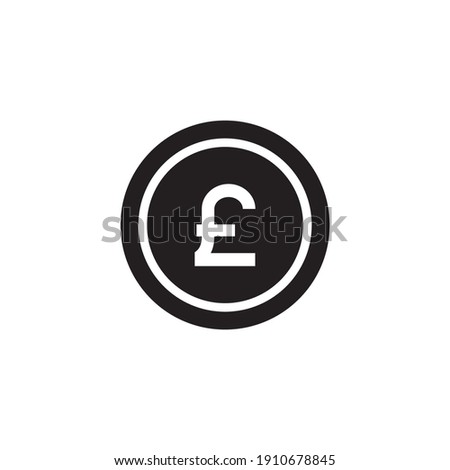 poundsterling icon symbol sign vector
