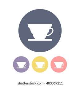 pour over coffee maker icon. vector illustration