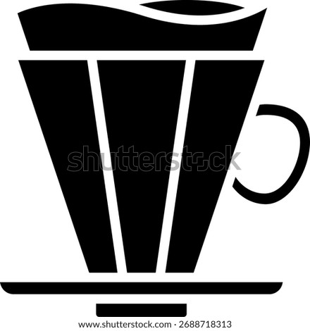 Pour Over Coffee Maker Icon