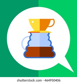 Pour Over coffee pot icon