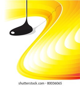 pouring ink minimalistic concept design