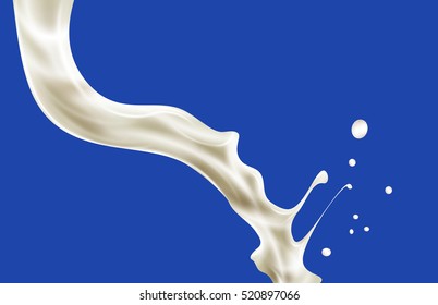 牛乳 注ぐ のイラスト素材 画像 ベクター画像 Shutterstock