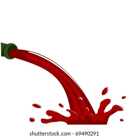 Pouring Red Wine