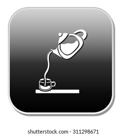  pouring tea icon