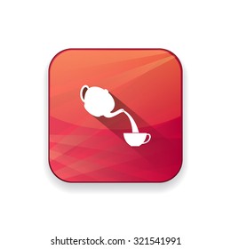 pouring tea   icon