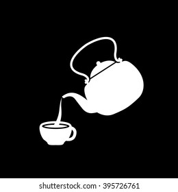 Pouring tea icon