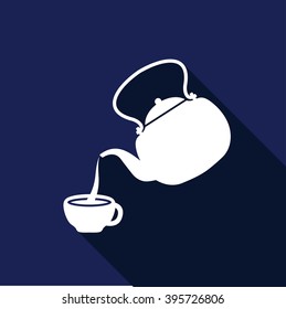 Pouring tea icon