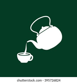 Pouring tea icon