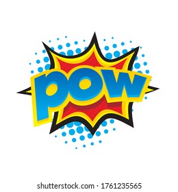 efecto POW Sound. Antecedentes cómicos, libro de historietas