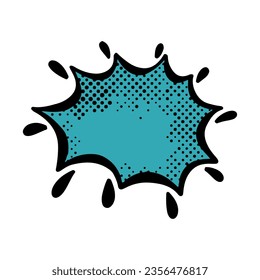 Pow Speech Bubbles Vector Illustration