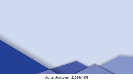 powder blue landscape background vector with additional triangles underneath