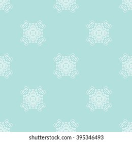 Powder Blue Seamless pattern. Seamless floral pattern.