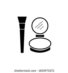 Powder cosmetic icon vector eps 10