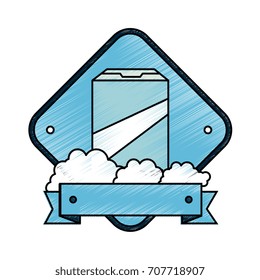 powder detergent box emblem